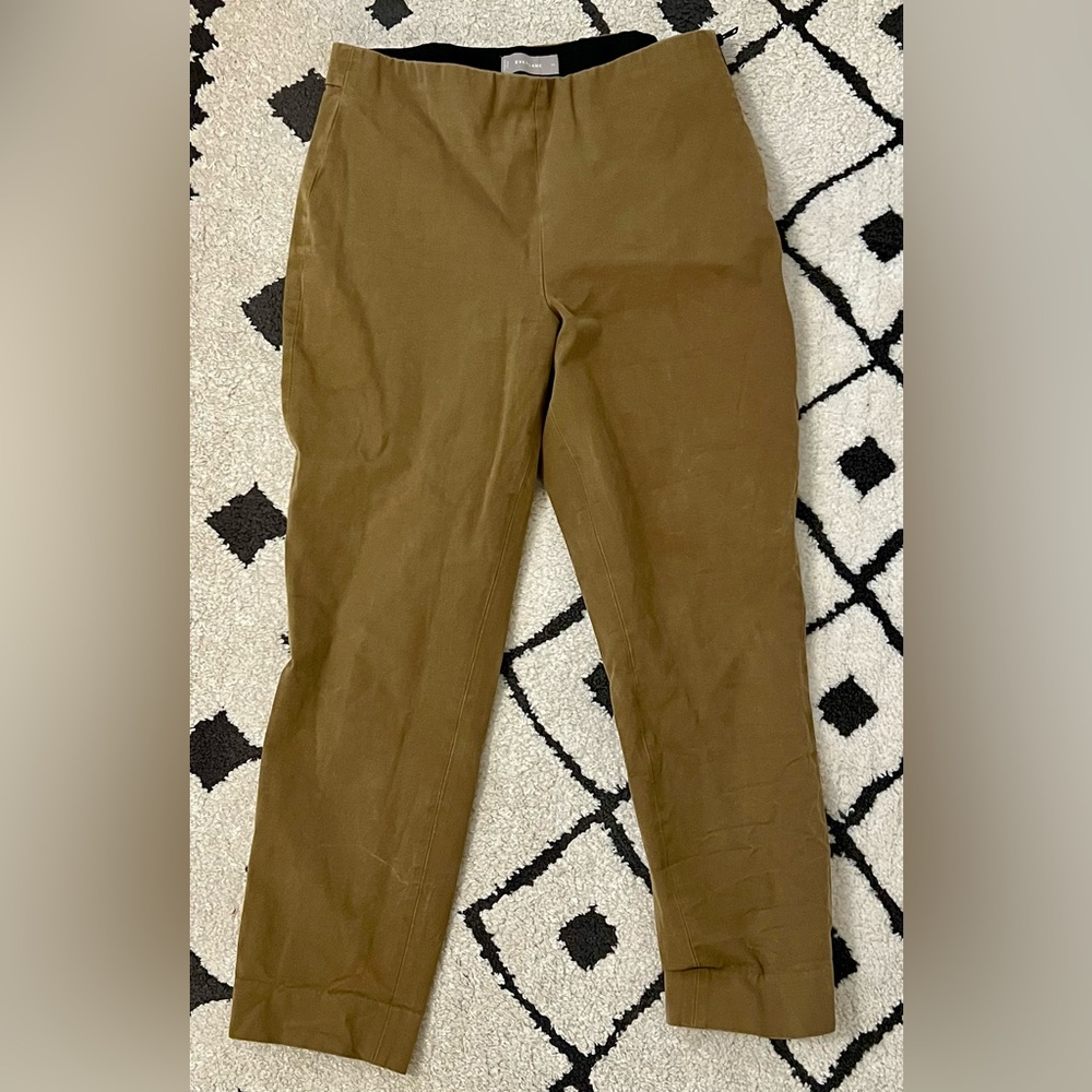 Everlane straight leg crop pants